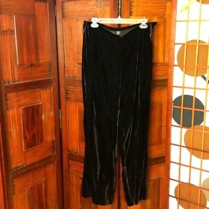Black Velvet pants by Cami 80% size 10